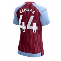 Camisa de time de futebol Aston Villa Boubacar Kamara #44 Replicas 1º Equipamento Feminina 2023-24 Manga Curta